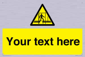 Custom Scaffold Incomplete Sign